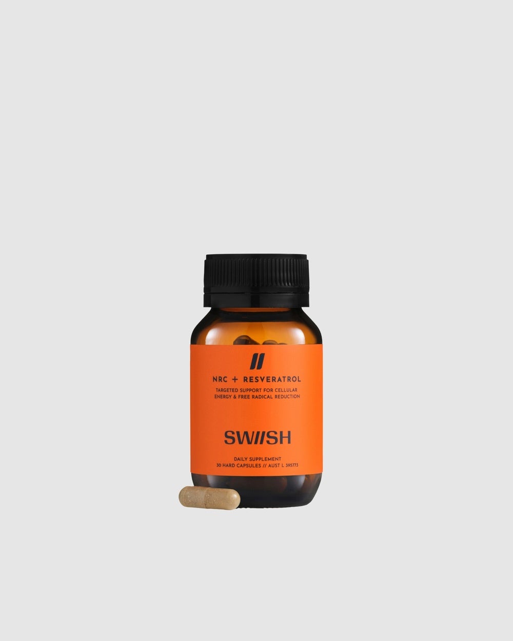 SWIISH - NRC + Resveratrol - Vitamins & Supplements (Orange) NRC + Resveratrol