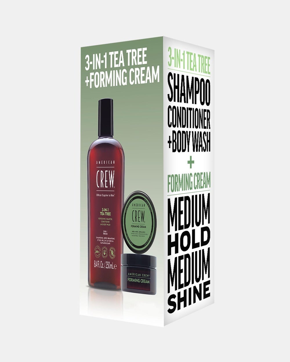 American Crew - AC Forming Cream 50g 3 in 1 Tea Tree 250mL - Hair (50g 250mL) AC Forming Cream 50g 3-in-1 Tea Tree 250mL