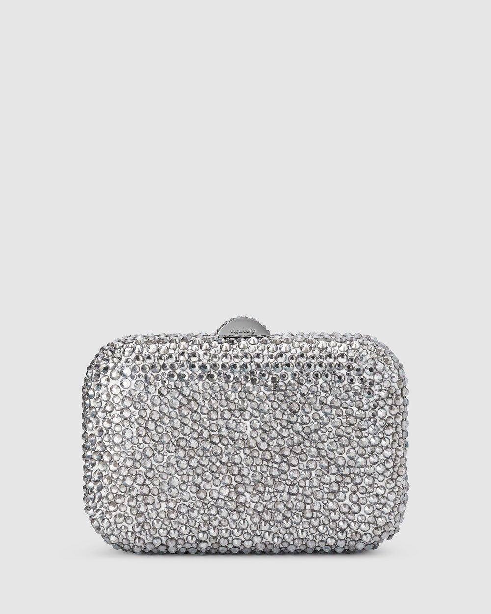 Olga Berg - Casey Hot Fix Clutch - Clutches (Silver) Casey Hot Fix Clutch