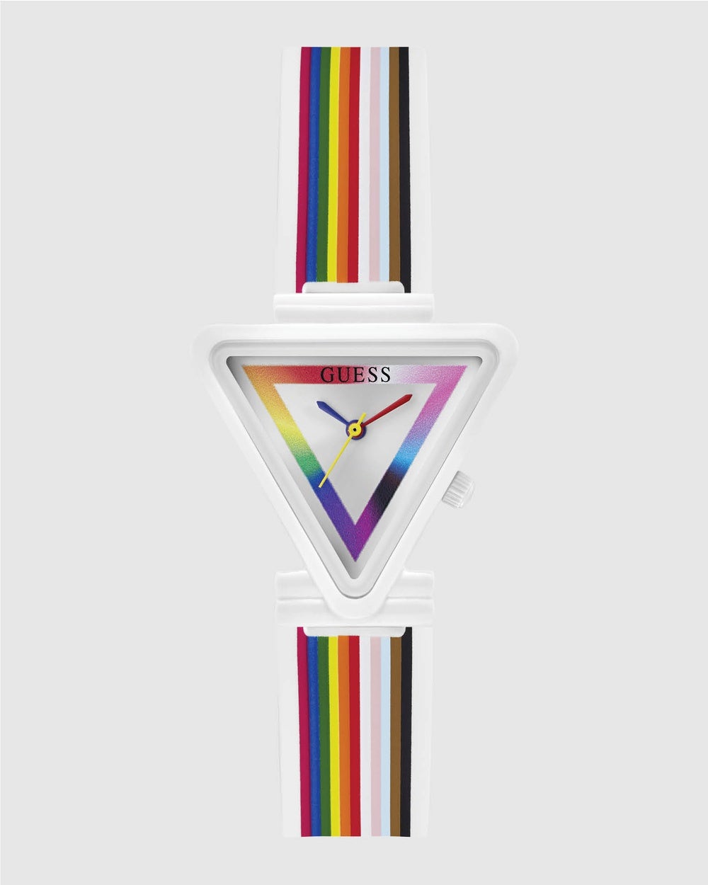 GUESS - Fame White & Rainbow - Watches (White) Fame White & Rainbow