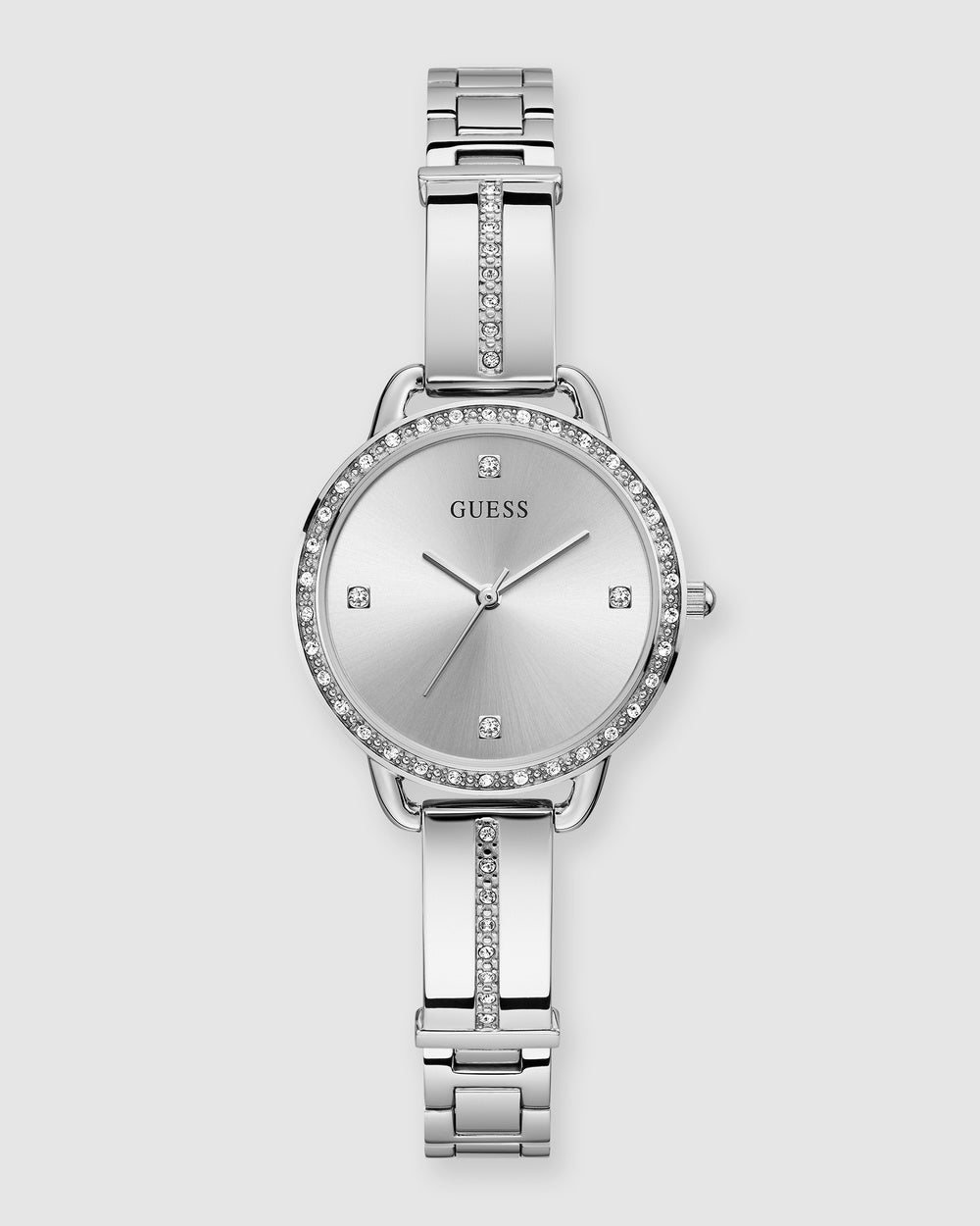 GUESS - Guess Bellini Silver Tone Ladies Watch - Watches (Silver Tone) Guess Bellini Silver Tone Ladies Watch