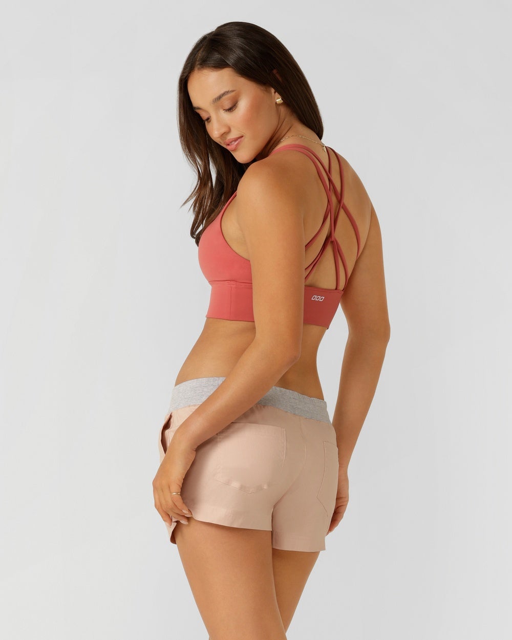 Lorna Jane - Flashdance Cheeky Short - Shorts (Sunkissed Peach) Flashdance Cheeky Short