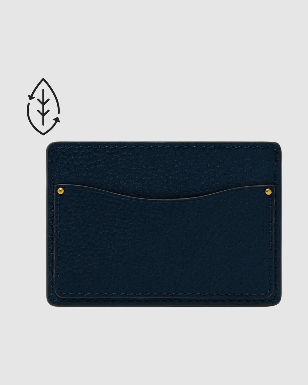 Fossil - Anderson Navy Blue Card Case - Wallets (Navy Blue) Anderson Navy Blue Card Case
