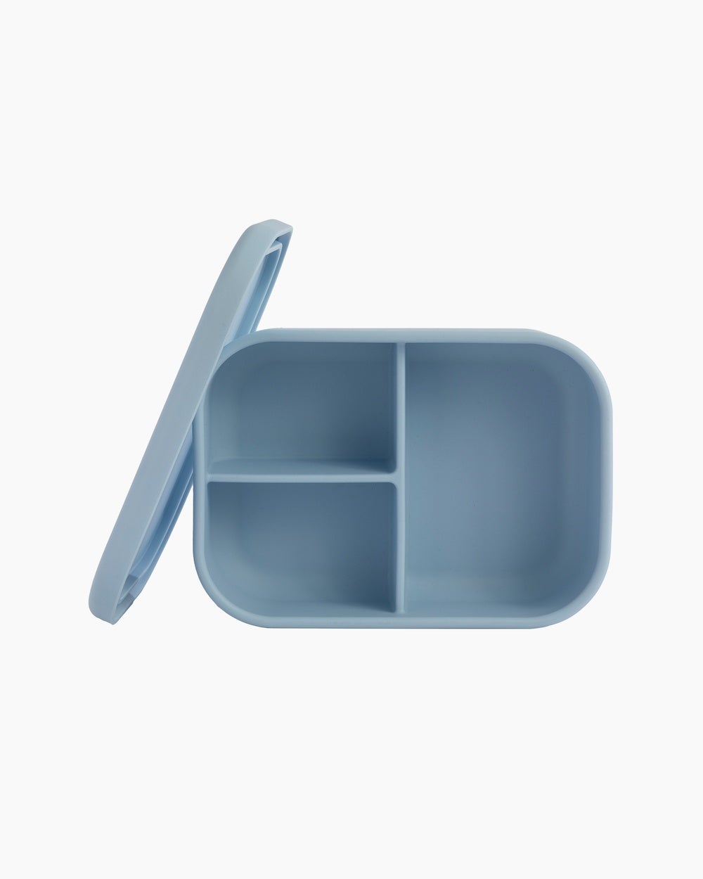 Playground - Silicone Lunch Box Small Dusty Blue - Nursing & Feeding (multi) Silicone Lunch Box- Small- Dusty Blue