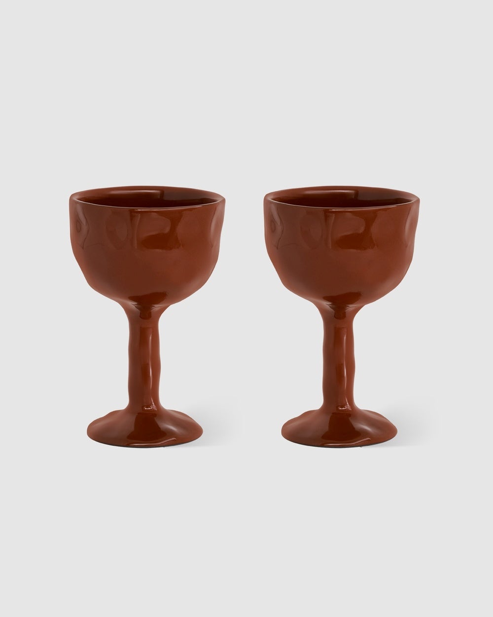 Black Blaze - Drift Goblet Pair - Home (Ivory) Drift Goblet Pair