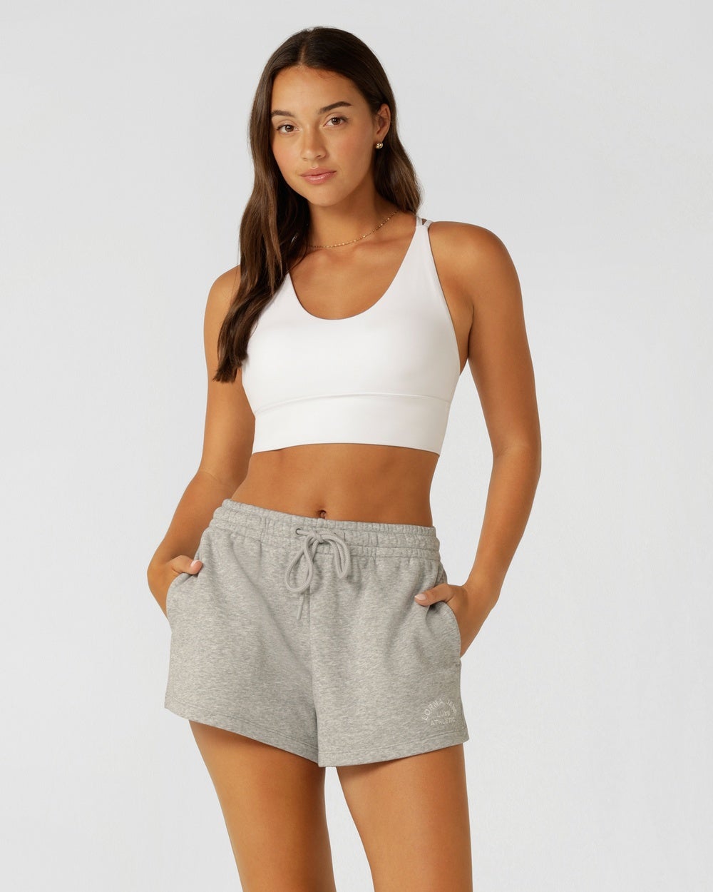 Lorna Jane - Lotus Shorts - Shorts (Grey Marl) Lotus Shorts