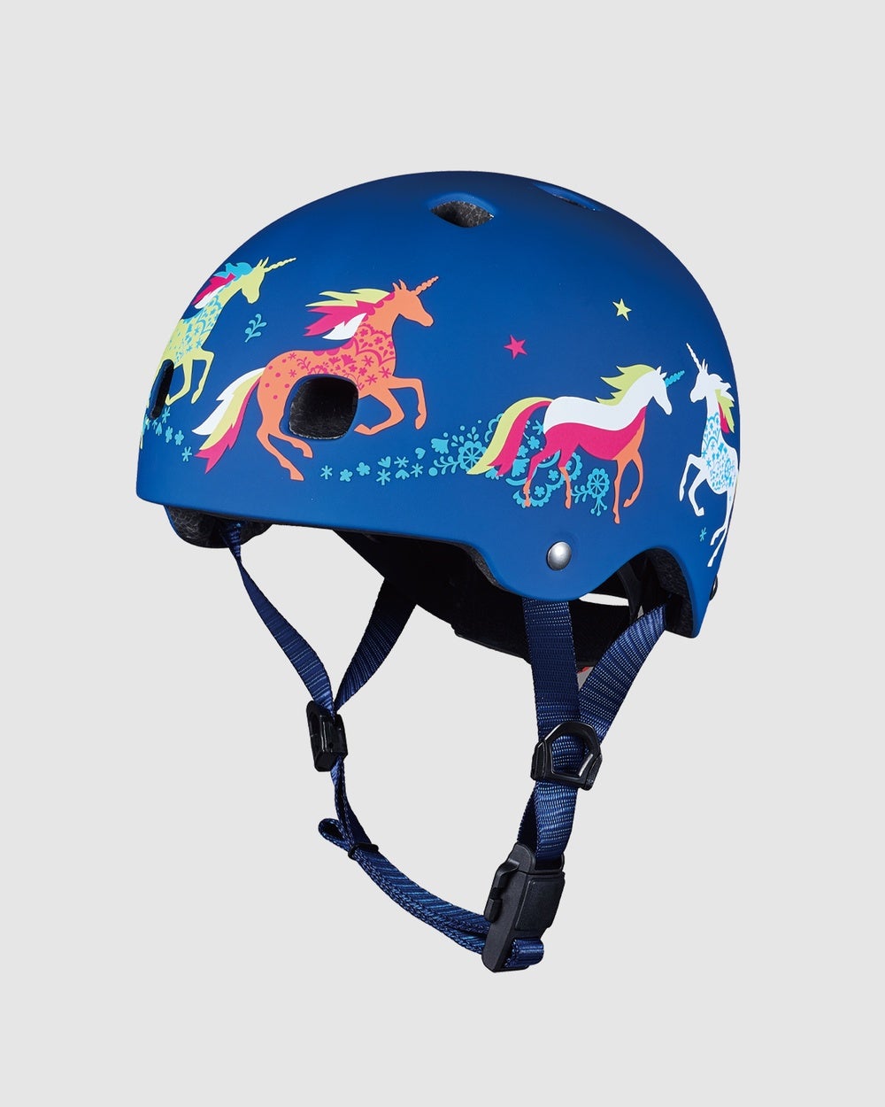 Micro Scooters - Micro Kids Pattern Helmet Unicorn - Scooters (Blue) Micro Kids Pattern Helmet - Unicorn