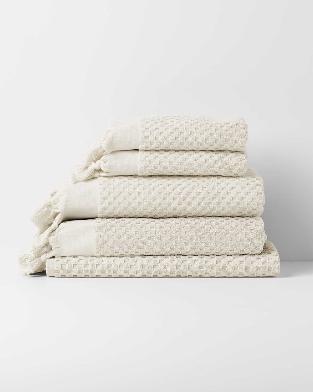 Aura Home - Milos Bath Towel Set - Bathroom (White) Milos Bath Towel Set