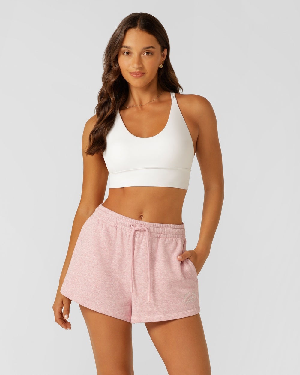 Lorna Jane - Lotus Shorts - Shorts (Dusty Rose Marl) Lotus Shorts