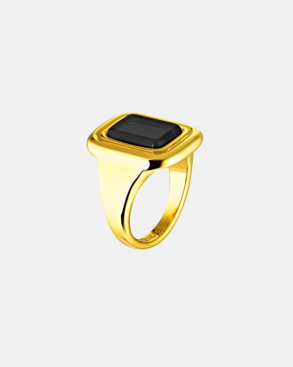 CENDRE - Margaux Onyx Ring - Jewellery (Gold) Margaux Onyx Ring