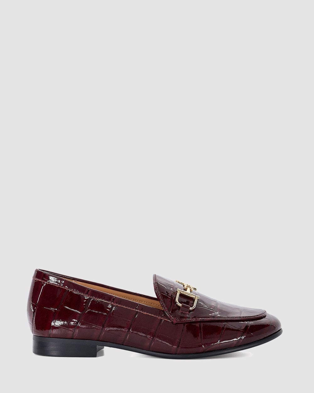 Dune London - Glory Burgundy - Flats (Black) Glory - Burgundy