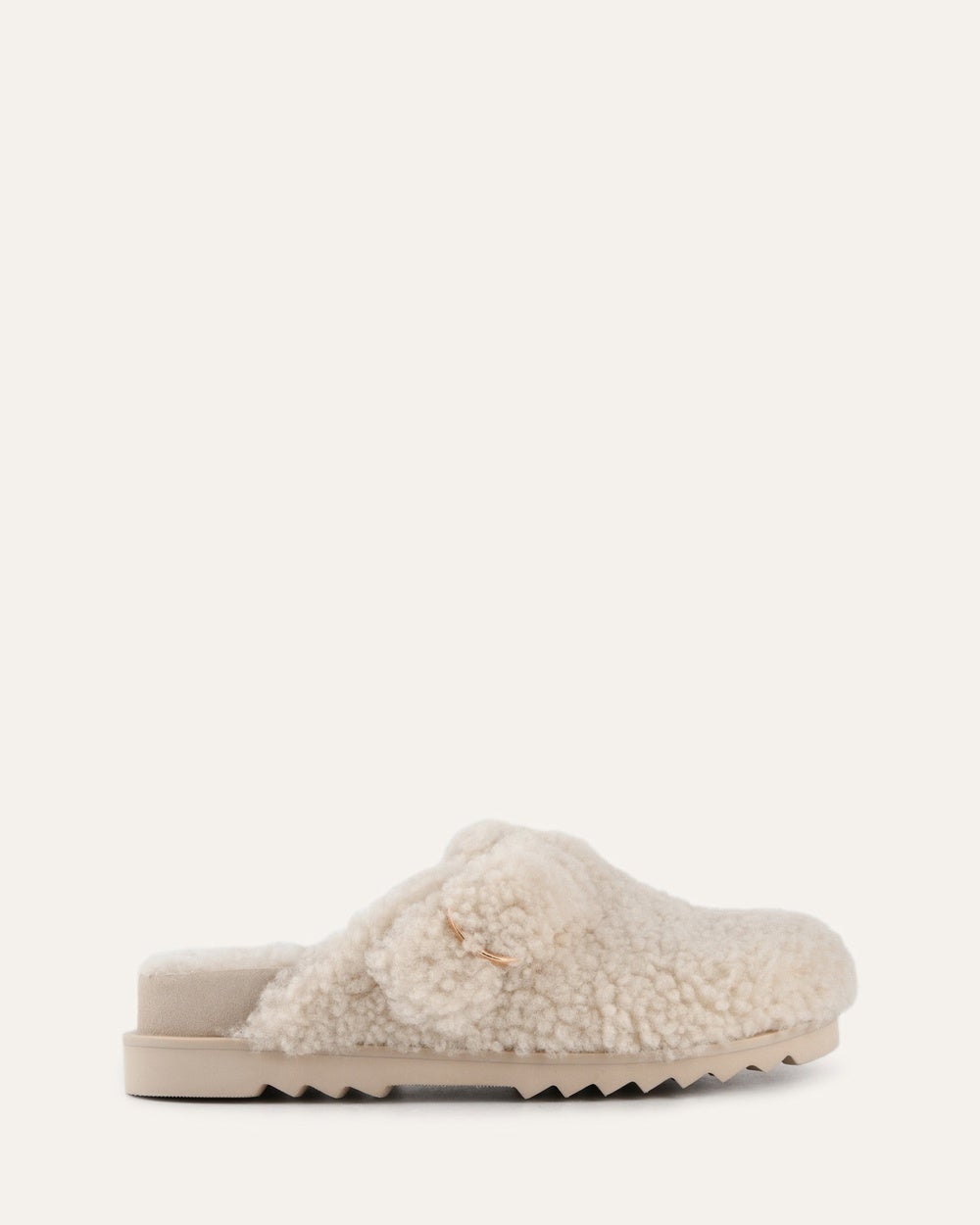 Jo Mercer - Junie Casual Flats - Flats (CREAM SHEARLING) Junie Casual Flats