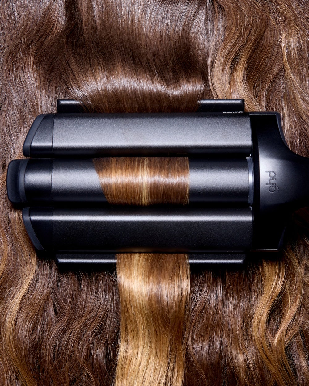 ghd - wave Triple Barrel Hair Waver - Hair (Black) wave Triple Barrel Hair Waver