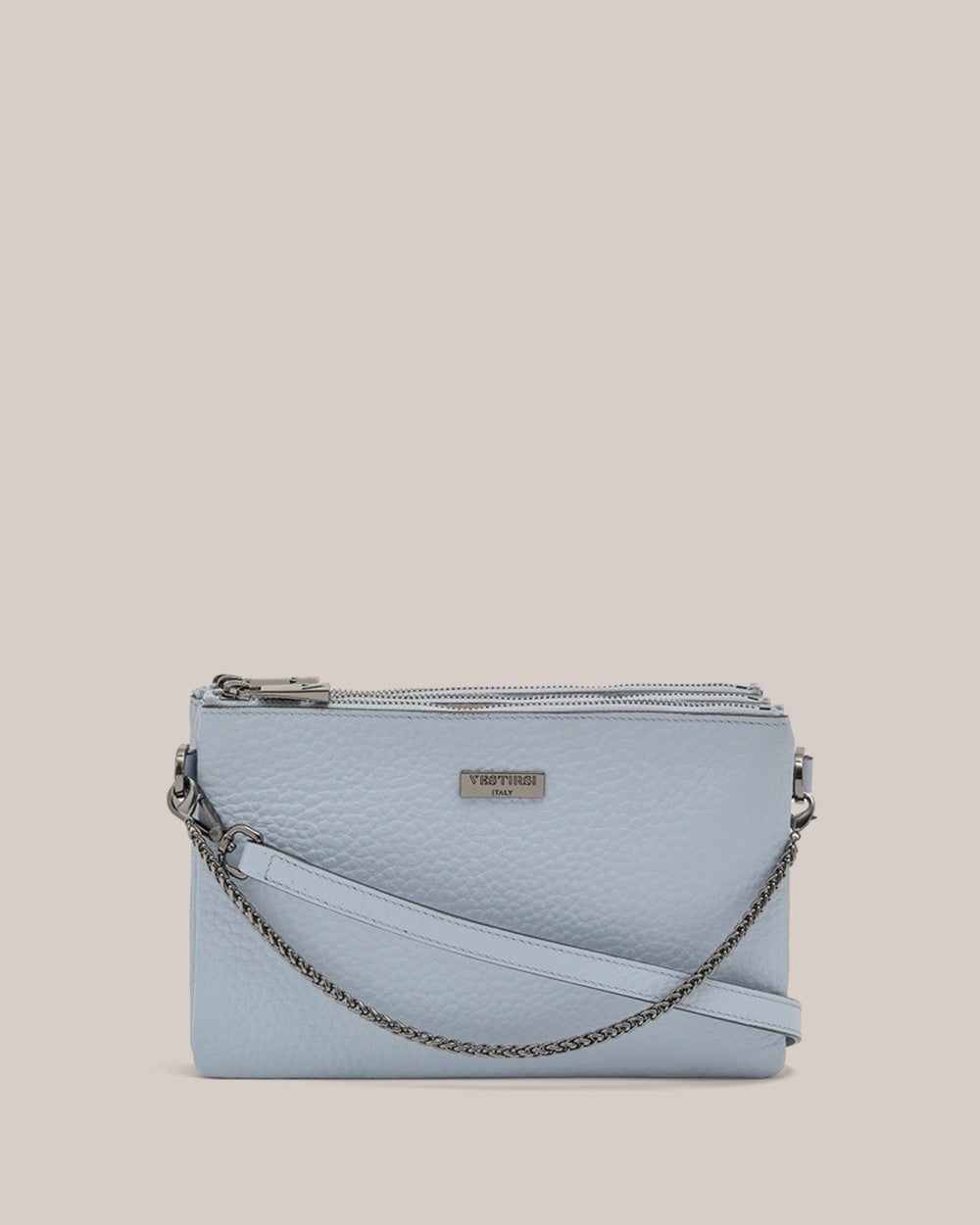 VESTIRSI - Tessa Baby Blue Trio Crossbody - Handbags (Baby Blue) Tessa Baby Blue Trio Crossbody
