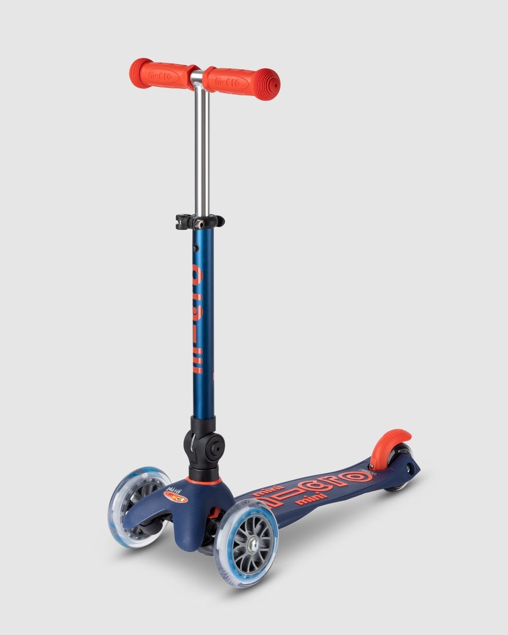 Micro Scooters - Micro Mini Deluxe Foldable - Scooters (Navy) Micro Mini Deluxe Foldable