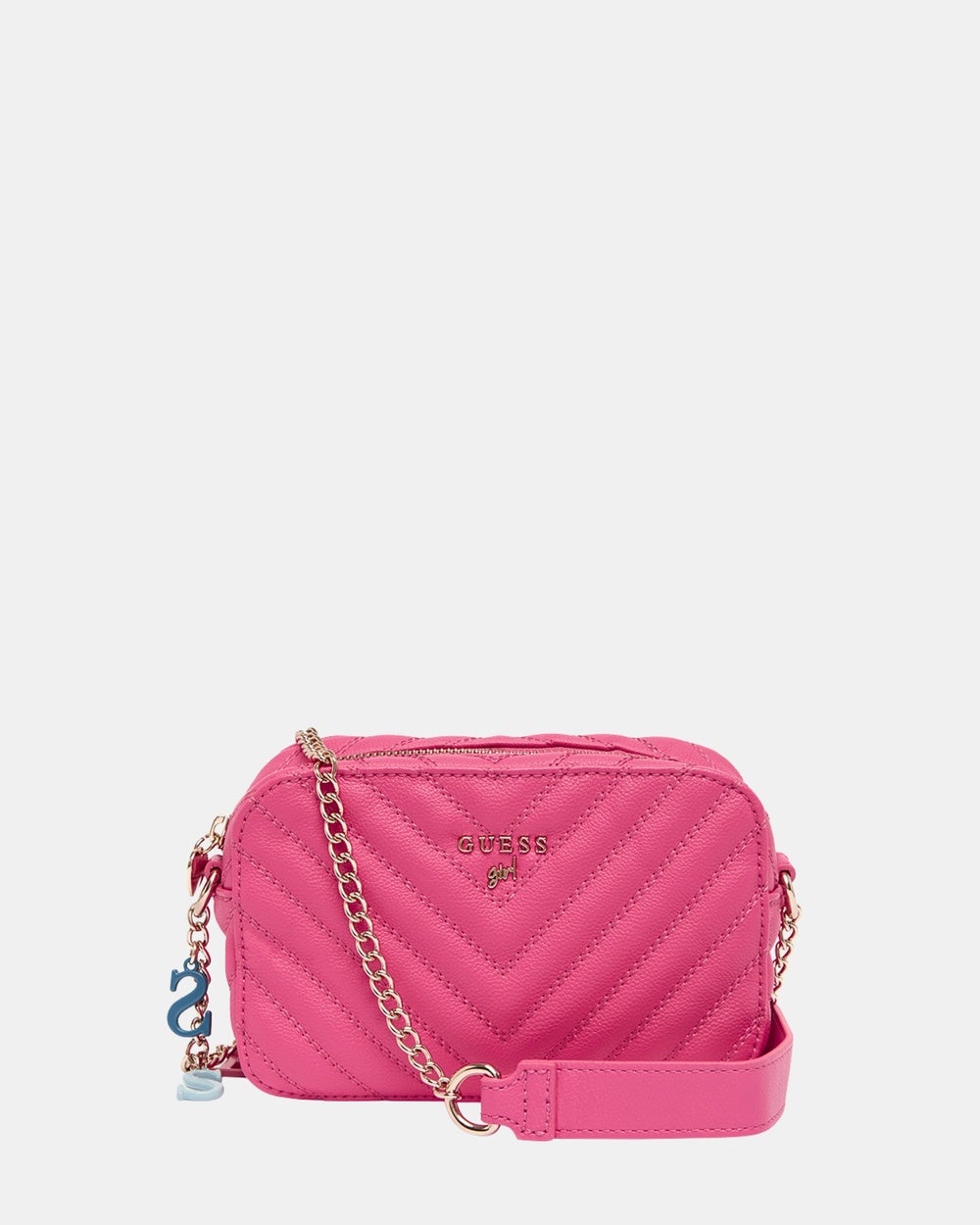 GUESS - Quilted Camera Bag - Bags (Pink) Quilted Camera Bag