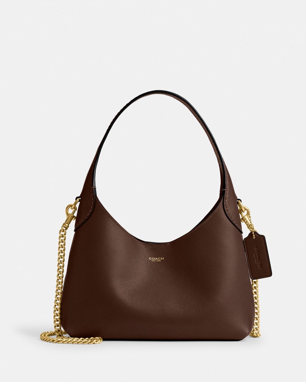 Coach - Brooklyn Mini Shoulder Bag - Handbags (Maple) Brooklyn Mini Shoulder Bag