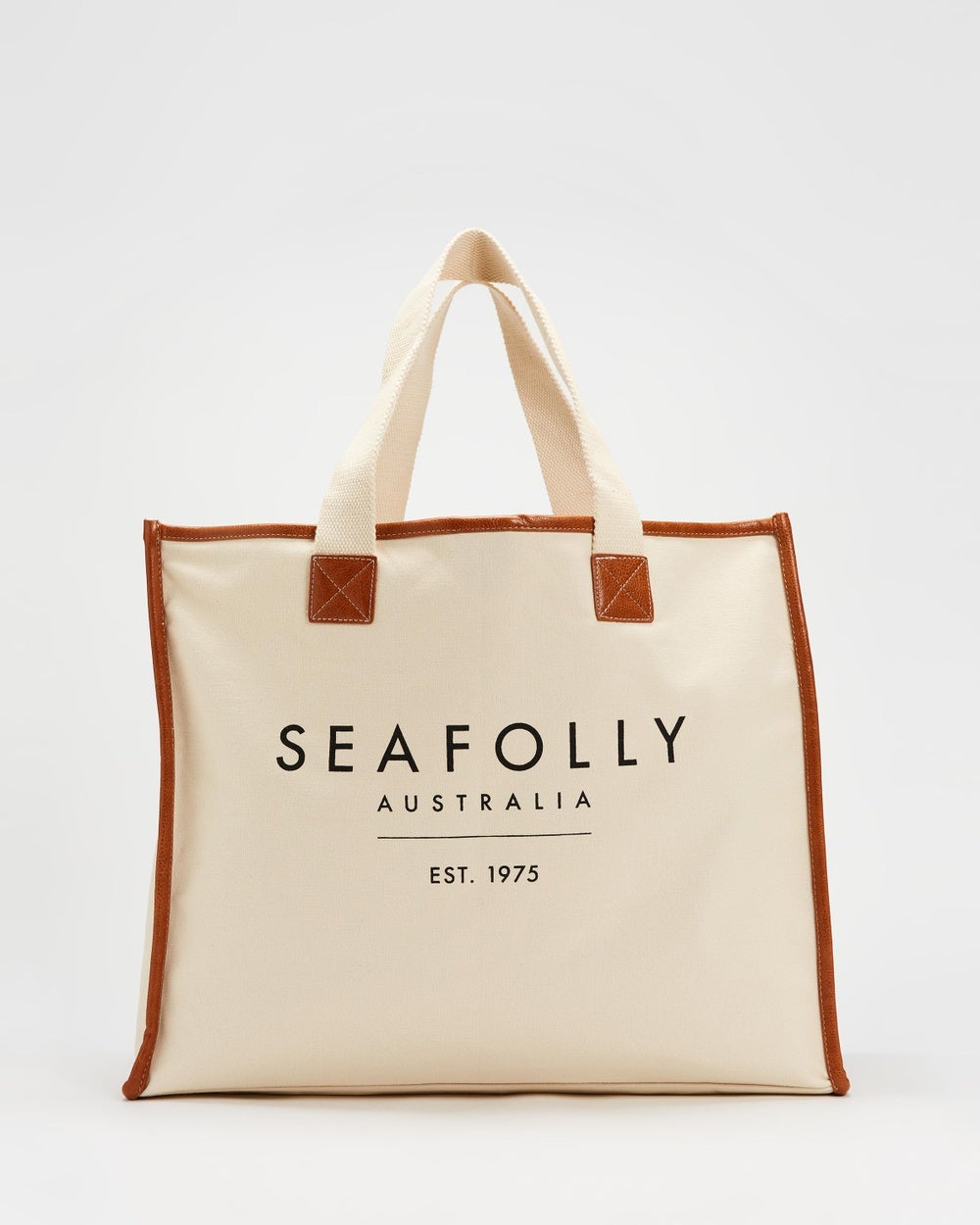 Seafolly - Canvas Tote - Handbags (Sand) Canvas Tote