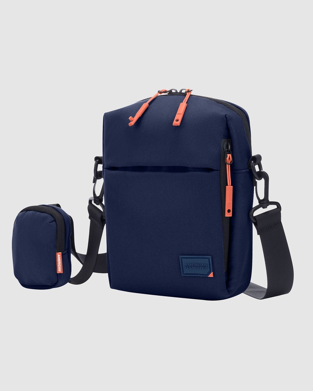 American Tourister - Rigel Crossbody Bag - Travel and Luggage (Navy) Rigel Crossbody Bag