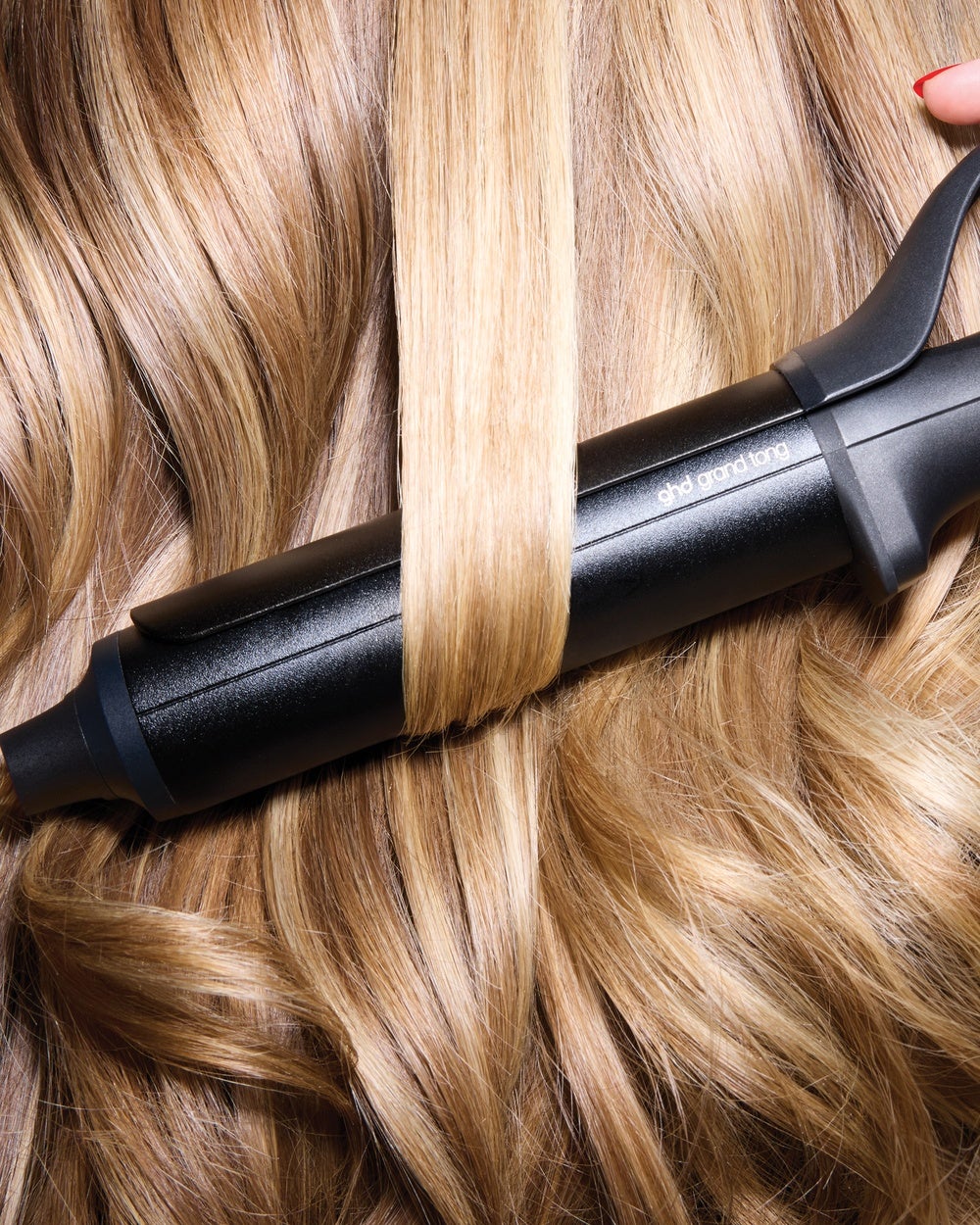 ghd - NEW chronos curve grand Curling Tong - Hair (Black) NEW chronos curve grand Curling Tong