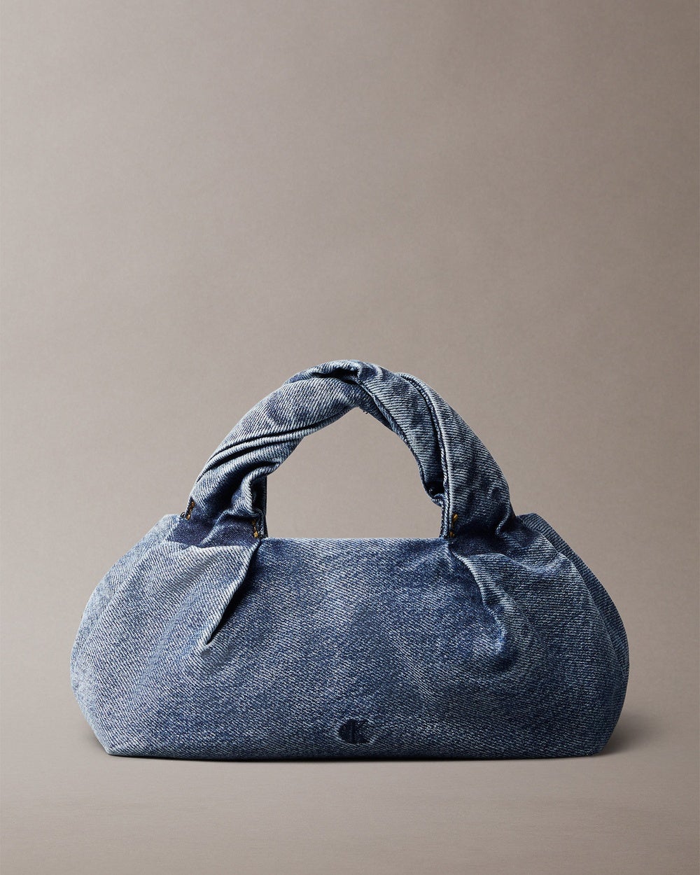 Calvin Klein - Twisted Denim Crossbody Bag - Bags (DENIM) Twisted Denim Crossbody Bag