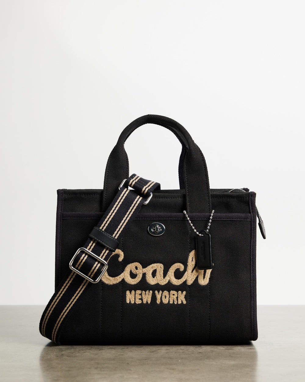 Coach - Cargo Tote 26 - Handbags (Black) Cargo Tote 26