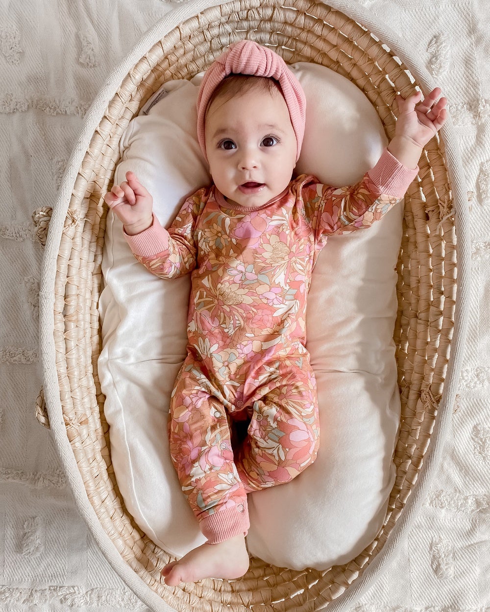 WITH LOVE FOR KIDS - Floral All In One Babies - All onesies (Eden) Floral All In One - Babies