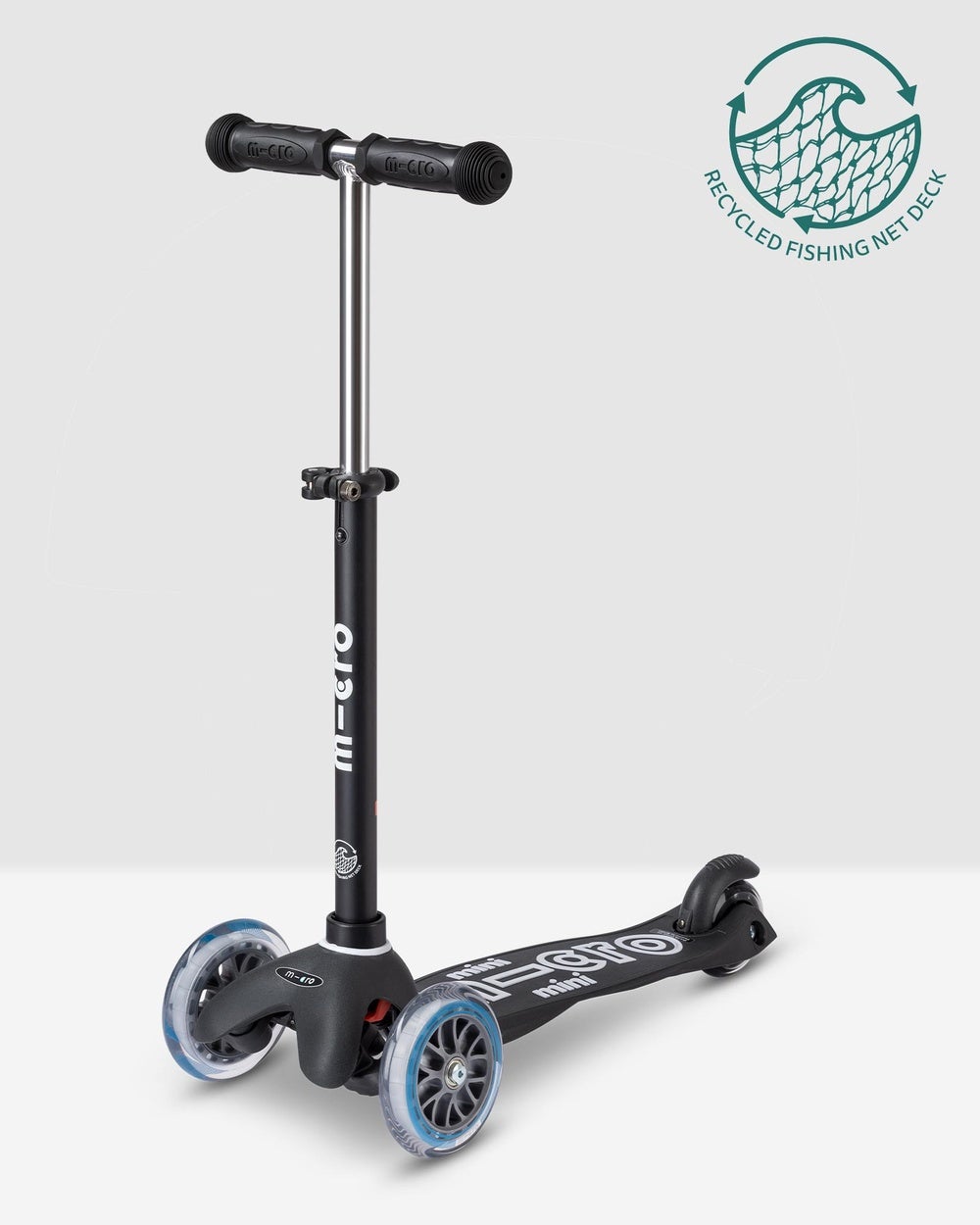 Micro Scooters - Micro Mini Deluxe ECO - Scooters (Black) Micro Mini Deluxe ECO