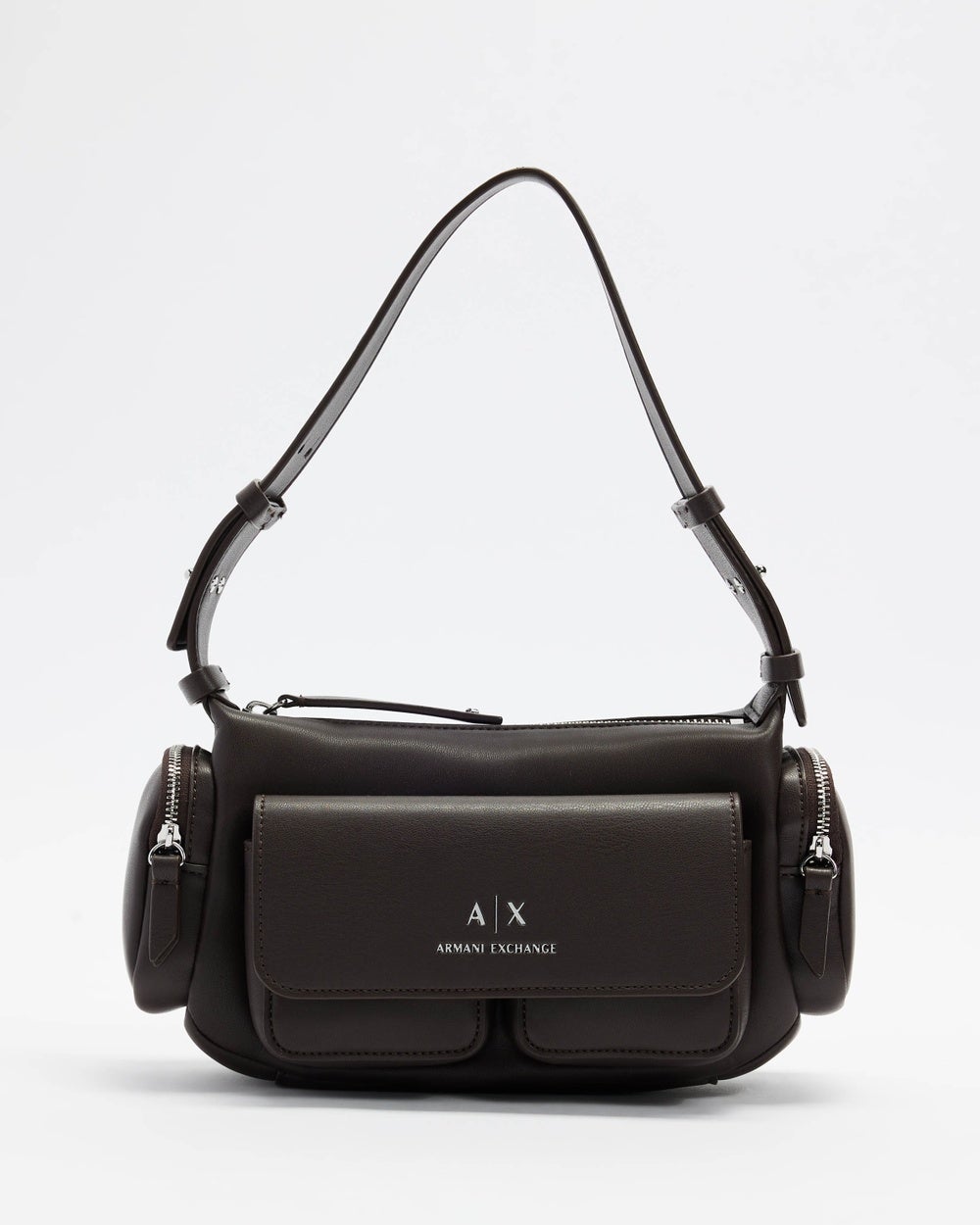 Armani Exchange - Rachel Small Shoulder Bag - Handbags (Hot Fudge) Rachel Small Shoulder Bag