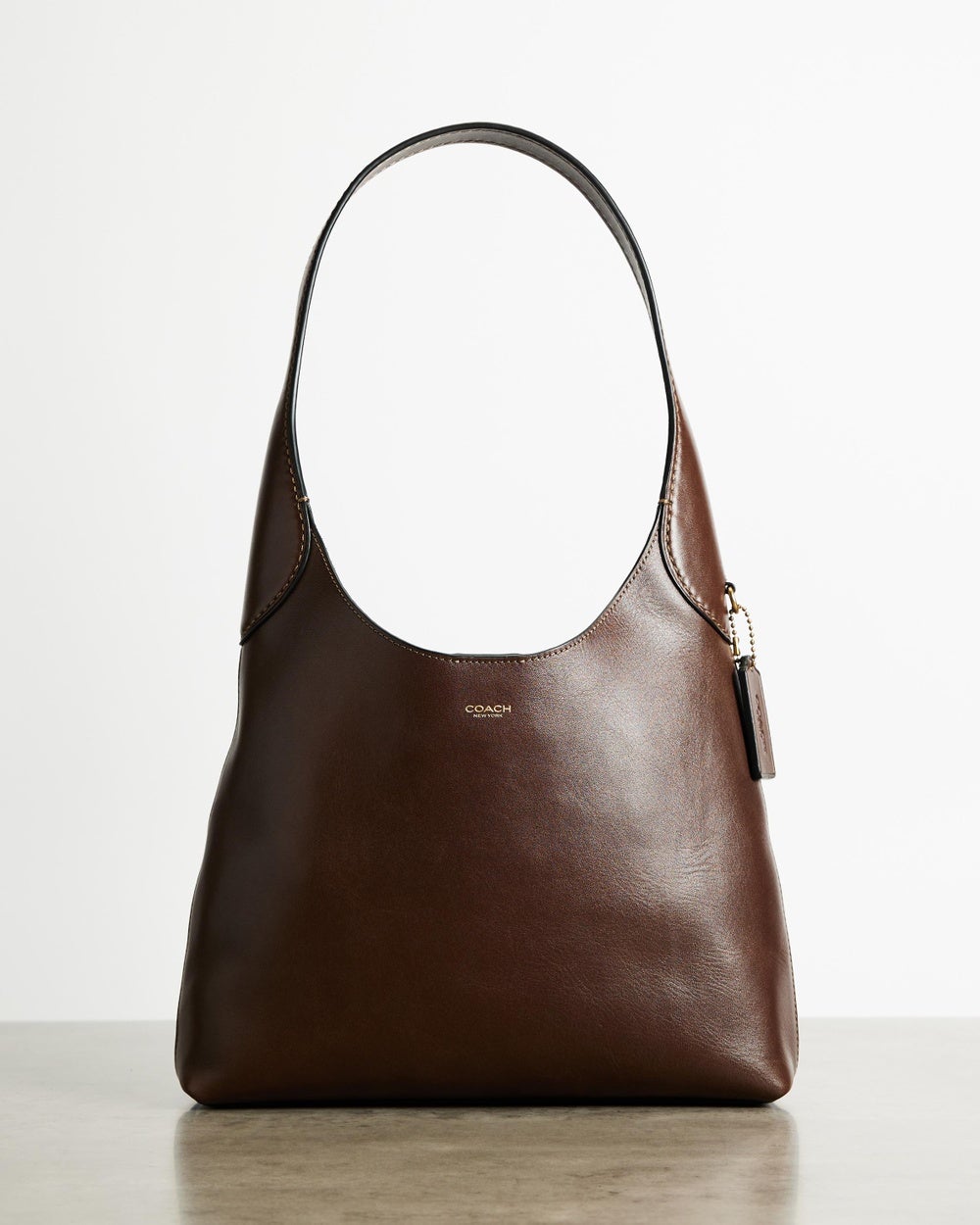 Coach - Brooklyn Shoulder Bag 28 Bag - Handbags (Maple) Brooklyn Shoulder Bag 28 Bag