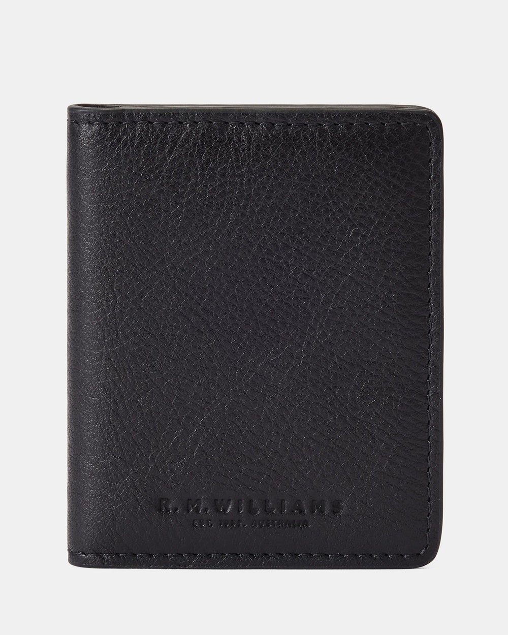 R.M.Williams - Farrier Fold Cardholder - Wallets (Black) Farrier Fold Cardholder