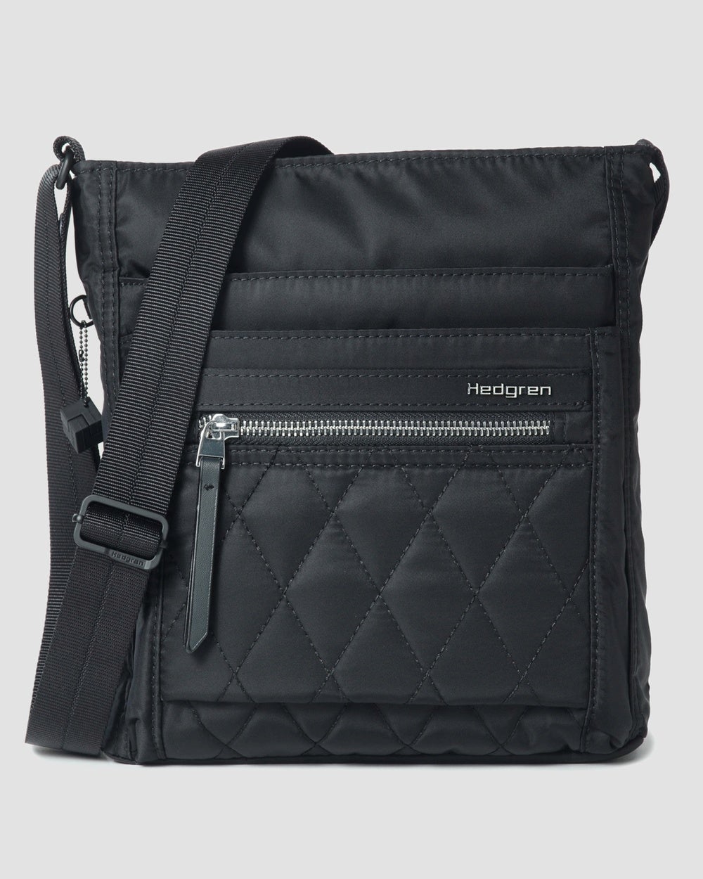 Hedgren - Orva Crossbody RFID - Satchels (Quilted Black) Orva Crossbody RFID