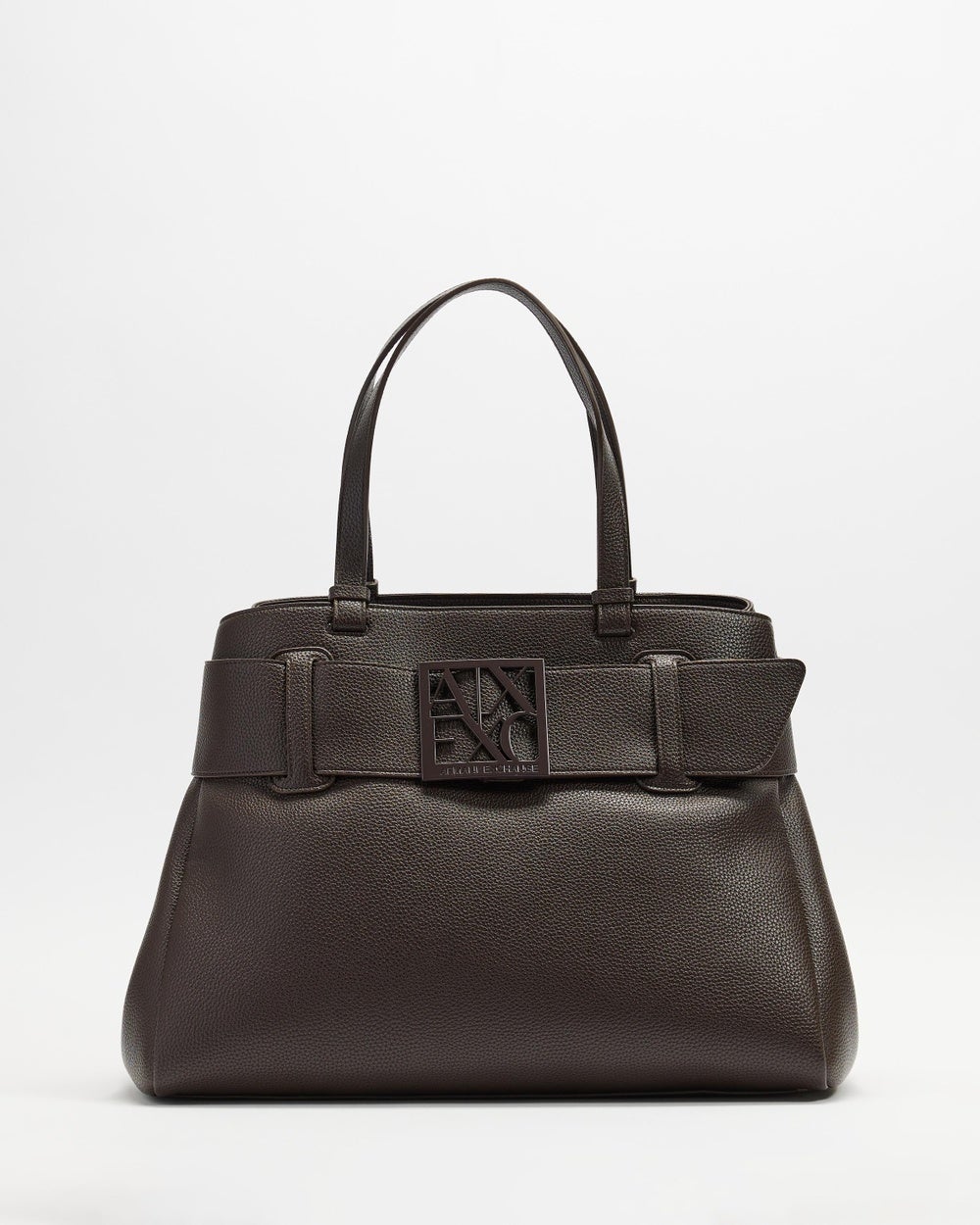 Armani Exchange - Susie Soft Shopping M - Handbags (Hot Fudge) Susie Soft Shopping M