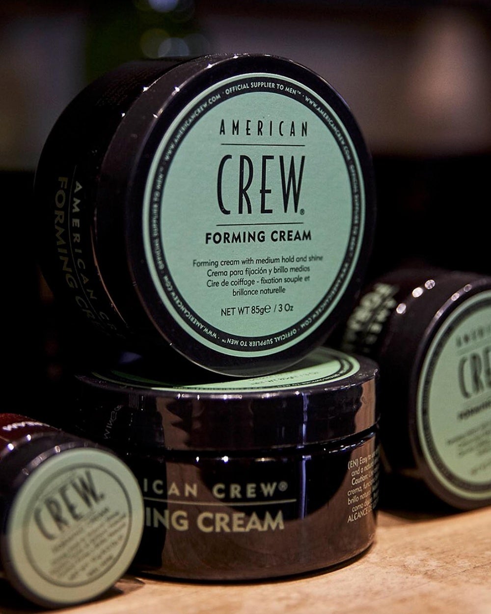 American Crew - Crew Classic Forming Cream 3oz 85g - Hair (Brown & Black) Crew Classic Forming Cream 3oz-85g