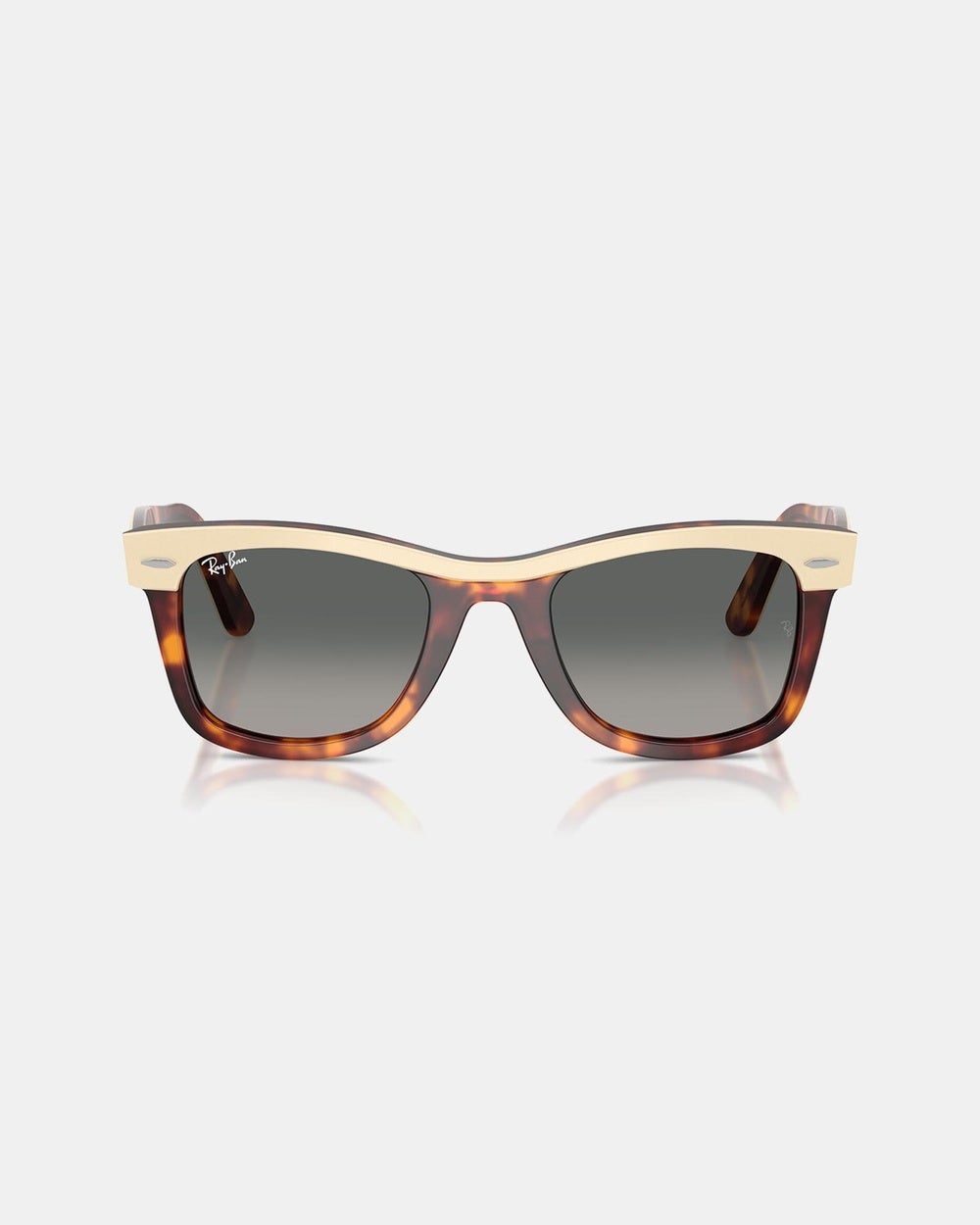 Ray-Ban - Wayfarer - Square (Beige On Havana) Wayfarer