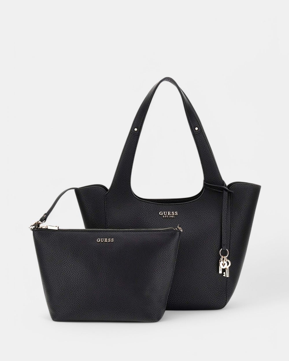 GUESS - Helina Tote Bag - Bags (Black) Helina Tote Bag
