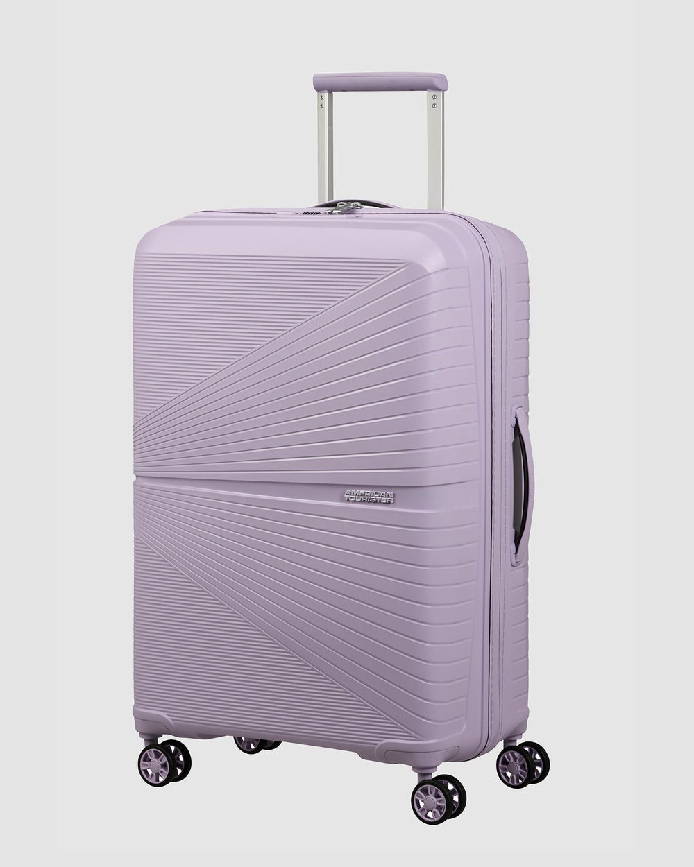 American Tourister - Airconic Medium Tsa Suitcase (67 Cm) - Travel and Luggage (Purple) Airconic Medium Tsa Suitcase (67 Cm)