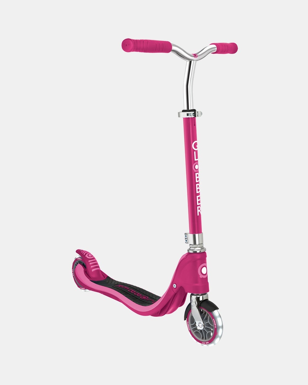 Globber - Flow 125 Lights Scooter - Scooters (Ruby) Flow 125 Lights Scooter