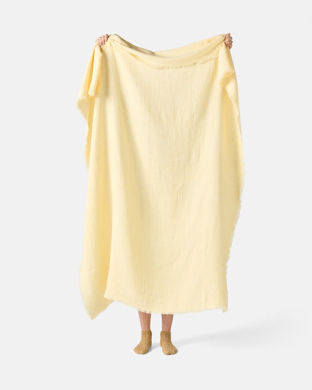 Linen House - Maya Throw - Home (Butter) Maya Throw