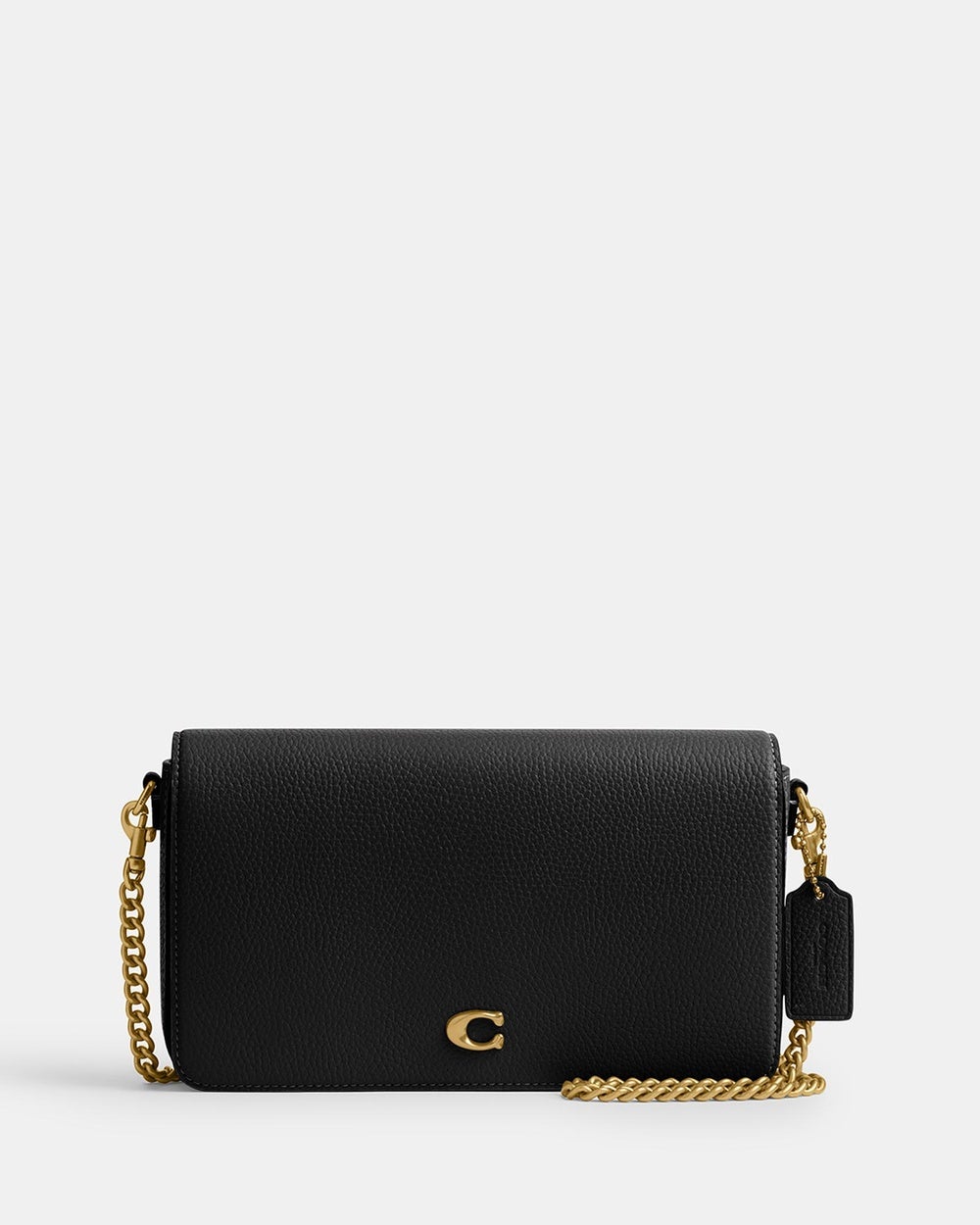 Coach - Leather Essential Crossbody Bag - Bags (Black) Leather Essential Crossbody Bag