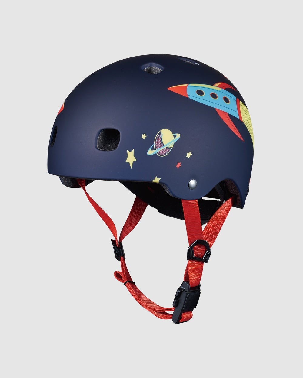 Micro Scooters - Micro Kids Pattern Helmet Rocket - Scooters (Blue) Micro Kids Pattern Helmet - Rocket