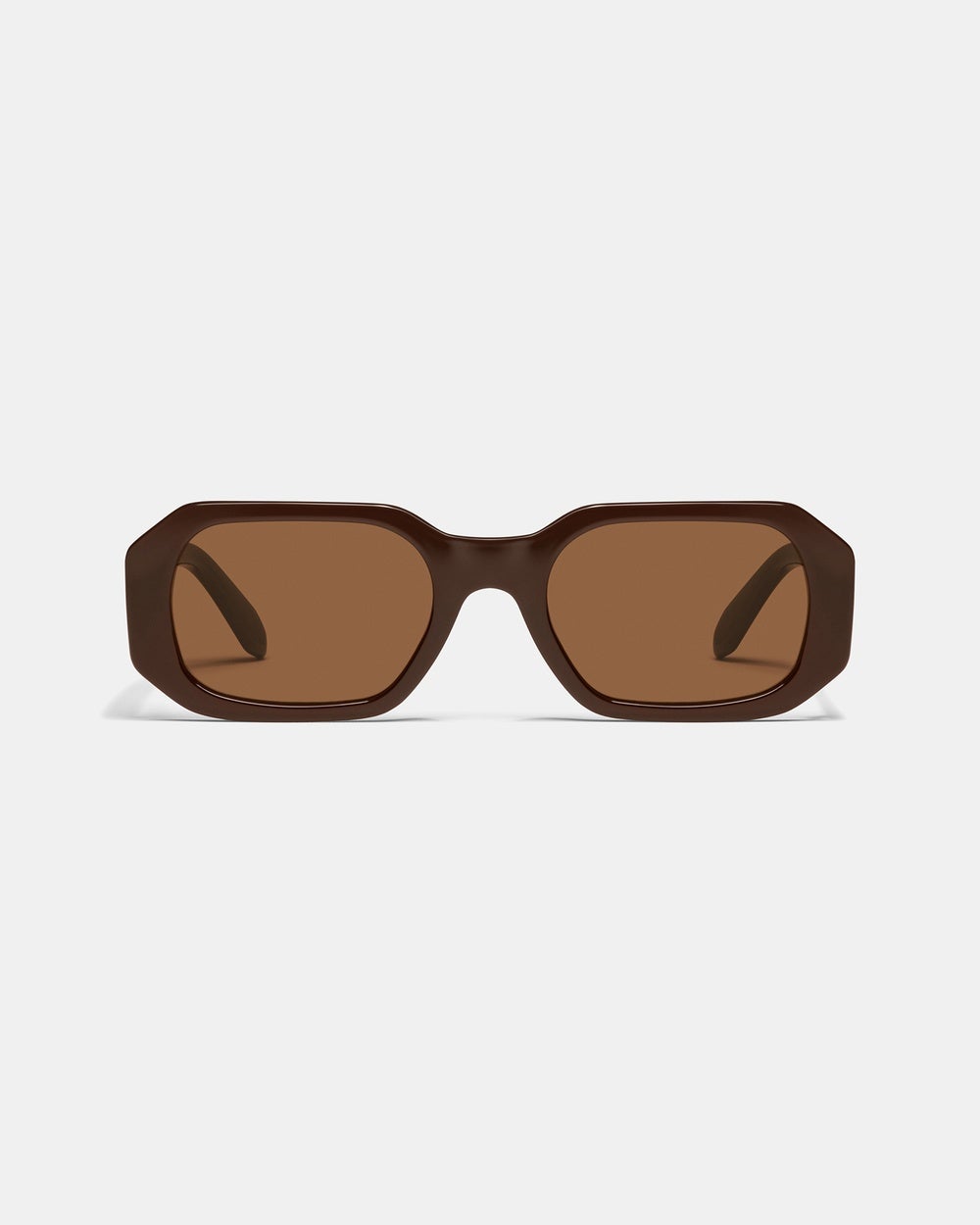 Quay Australia - Hyped Up - Sunglasses (Chocolate & Brown) Hyped Up
