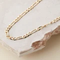 Reliquia Jewellery - Boyfriend Chain Necklace - Jewellery (Gold) Boyfriend Chain Necklace