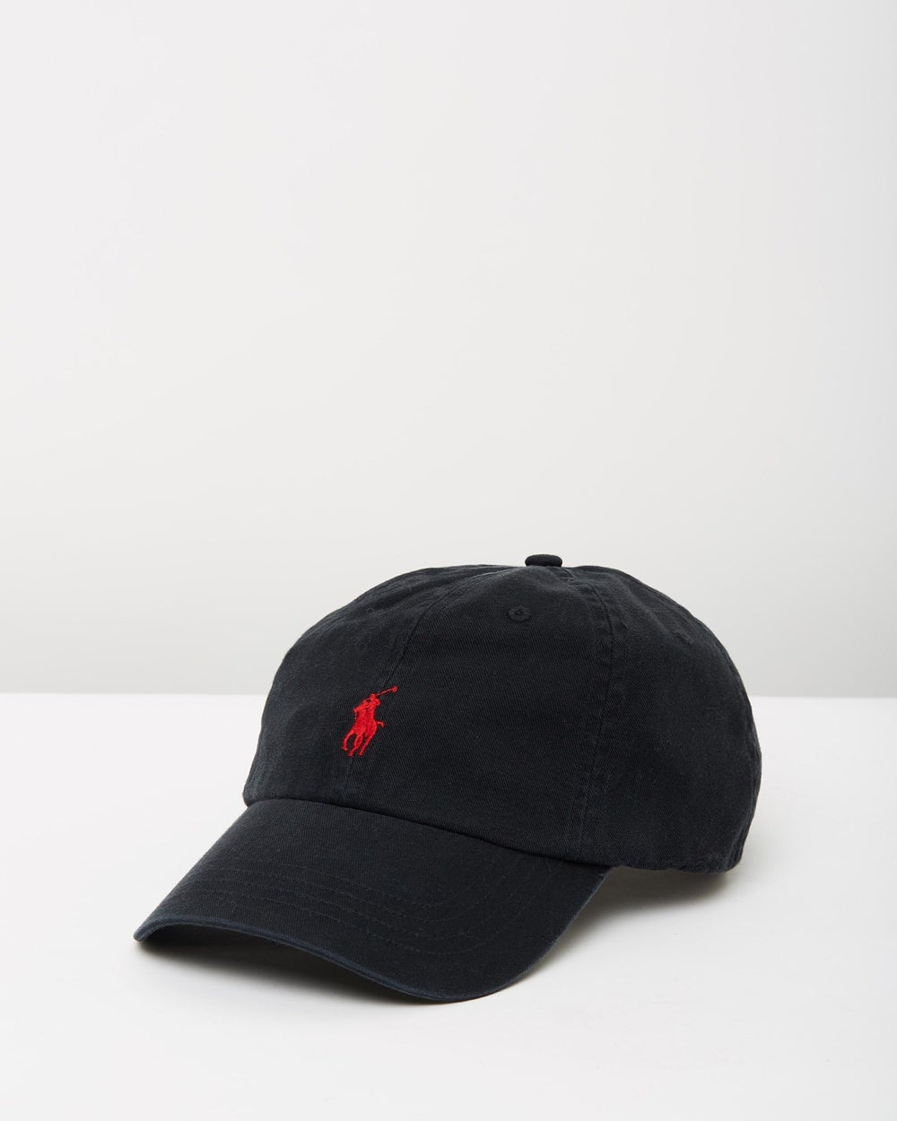 Polo Ralph Lauren - Cotton Chino Cap - Headwear (Black) Cotton Chino Cap