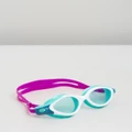 Speedo - Futura Biofuse Flexiseal Goggles Women's - Goggles (Diva, White & Peppermint) Futura Biofuse Flexiseal Goggles - Women's