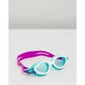 Speedo - Futura Biofuse Flexiseal Goggles Women's - Goggles (Diva, White & Peppermint) Futura Biofuse Flexiseal Goggles - Women's
