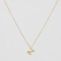 Amber Sceats - Letter Necklace Z - Jewellery (Gold) Letter Necklace - Z
