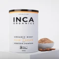 Inca Organics - Certified Organic Whey Protein Powder Raw Cacao - Vitamins & Supplements (Orange) Certified Organic Whey Protein Powder - Raw Cacao