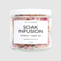 Salt by Hendrix - Soak Infusion Globosa + Green Tea - Bath (Purple) Soak Infusion - Globosa + Green Tea