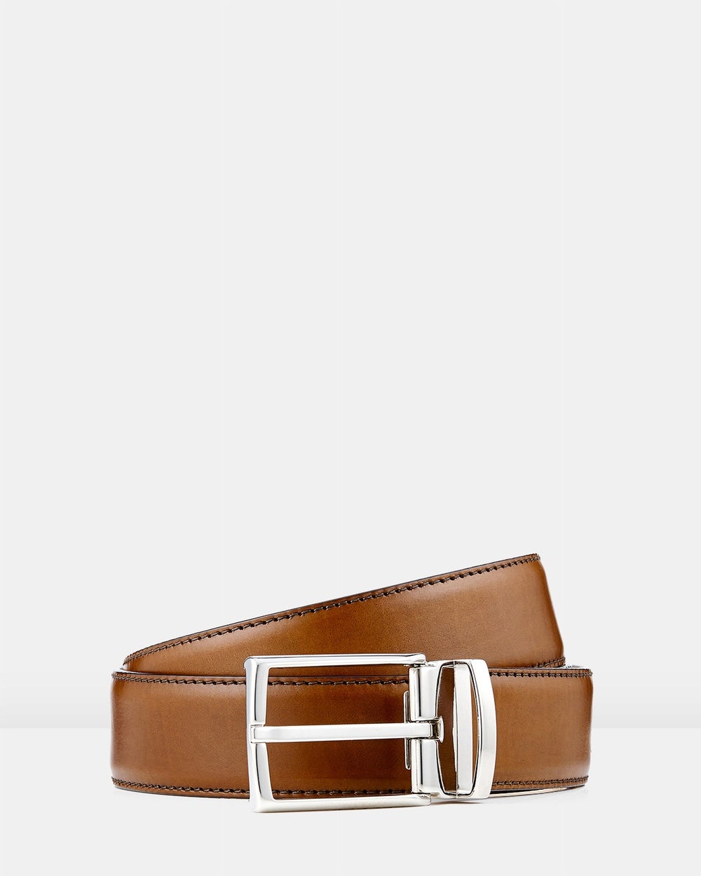 Aquila - Bane Leather Belt - Belts (Tan) Bane Leather Belt